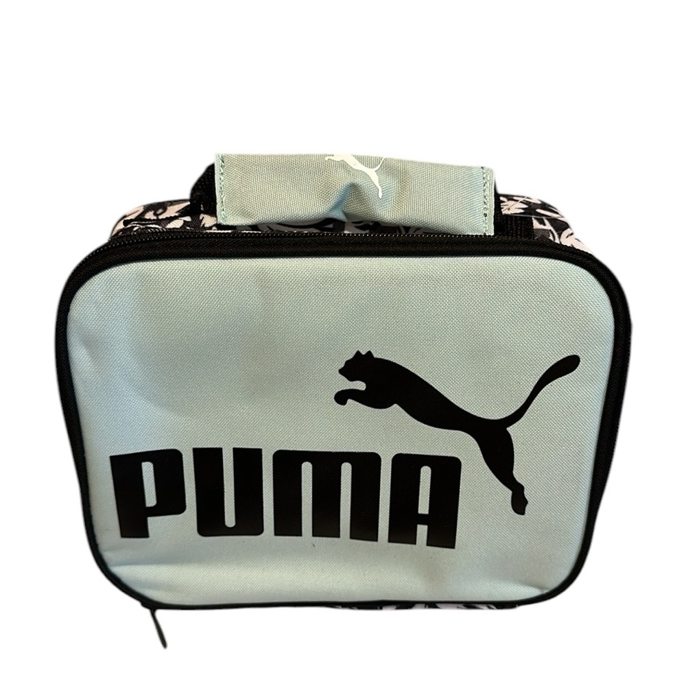 Puma MVP Logo Teal & Black Lunchbox